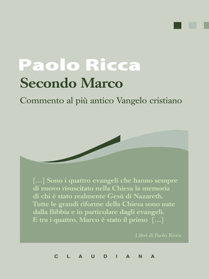 cover image of Secondo Marco